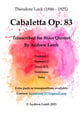Cabaletta, Op. 83 P.O.D cover
